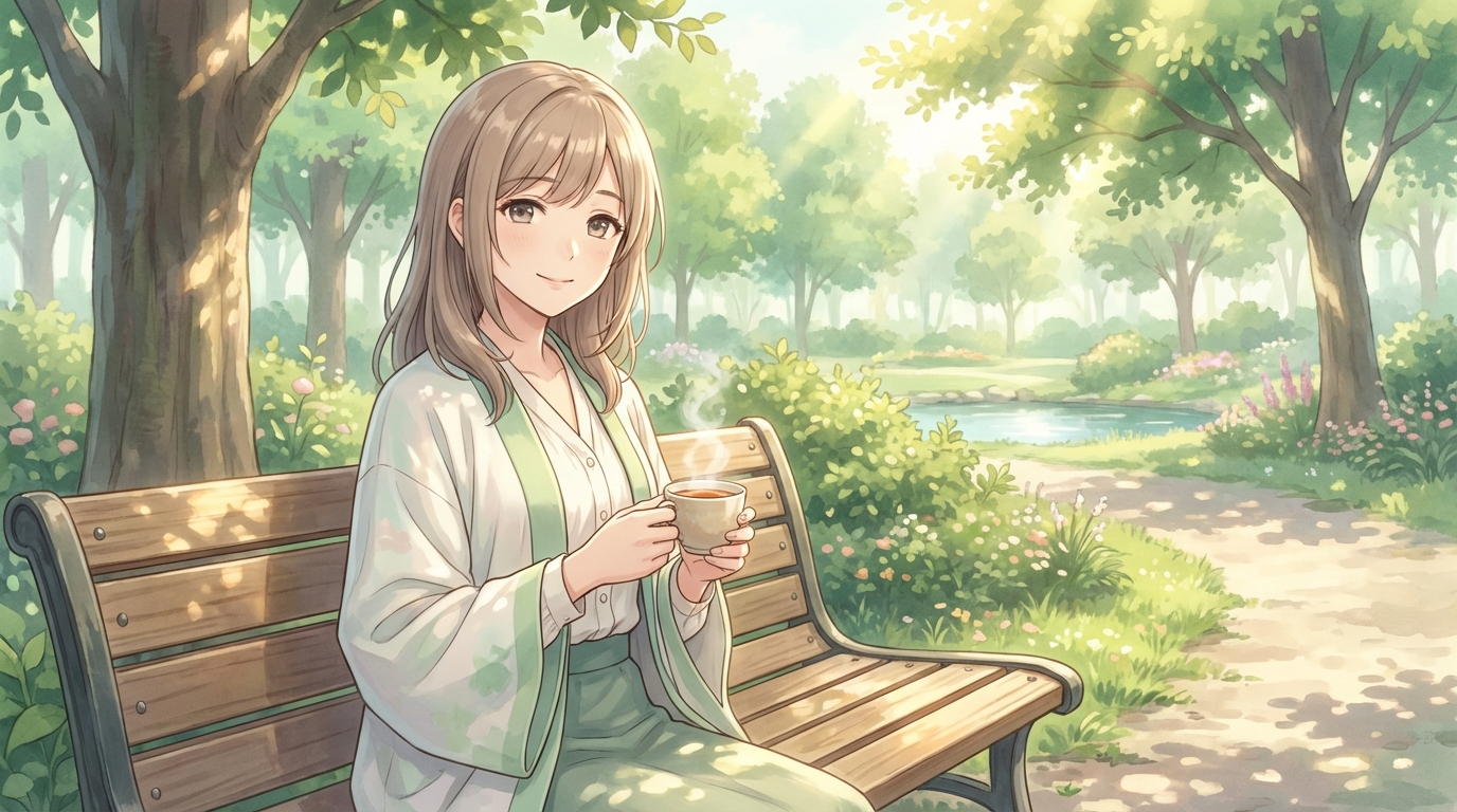 微笑むルナ